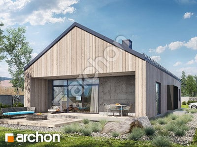 Проект дома ARCHON+ Дом в мекинтошах 8 