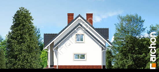 Боковой фасад Дом в горошке (Г2) вер.2