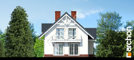 Боковой фасад Дом в горошке (Г2) вер.2