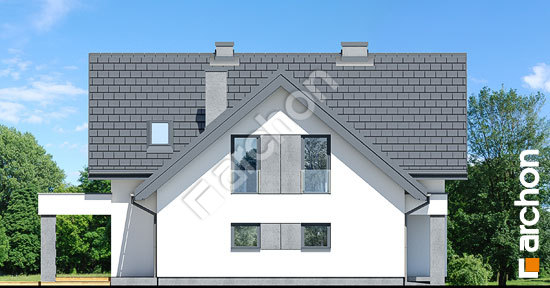 Бочний фасад Будинок в рабатках