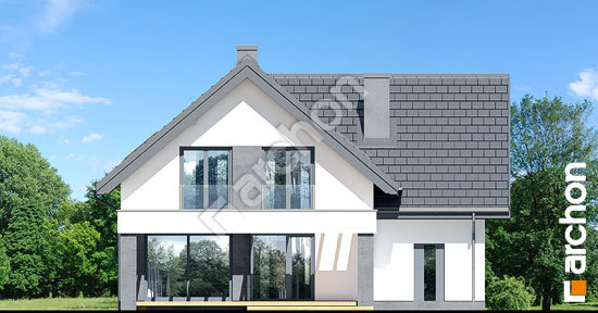 Дворовой фасад Дом в рабатках