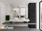 Проект будинку ARCHON+ Будинок в рабатках візуалізація ванни (візуалізація 3 від 2)