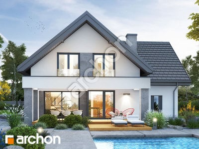 Проект дома ARCHON+ Дом в рабатках 