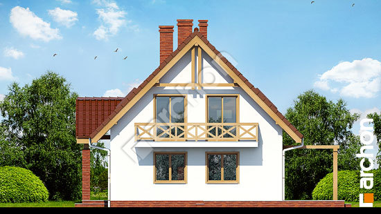 Бочний фасад Будинок в примулах 3