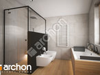 Проект дома ARCHON+ Дом в шафлерах визуализация ванной (визуализация 3 вид 3)