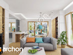 Проект будинку ARCHON+ Будинок в шафлерах денна зона (візуалізація 1 від 2)
