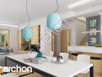Проект будинку ARCHON+ Будинок в шафлерах денна зона (візуалізація 1 від 6)