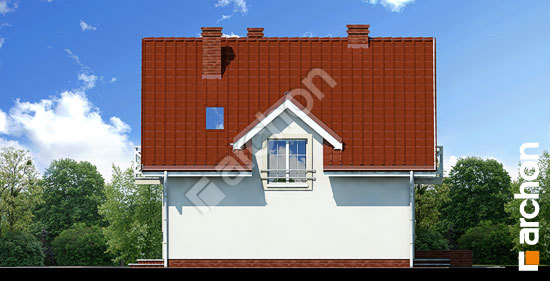 Боковой фасад Дом в рододендронах (Т)