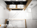 Проект будинку ARCHON+ Будинок в мекінтошах 6 візуалізація ванни (візуалізація 3 від 4)