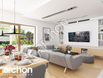 Проект дома ARCHON+ Дом в мекинтошах 6 дневная зона (визуализация 1 вид 3)