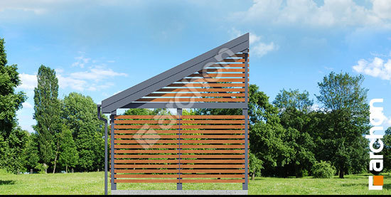 Дворовой фасад Навес Н4