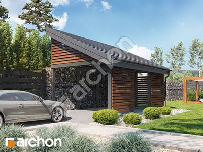 Проект дома ARCHON+ Навес Н4 