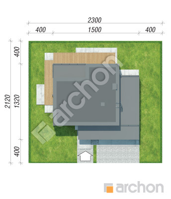 Проєкт будинку ARCHON+ Вілла Міранда 3 (Г2) Ситуація