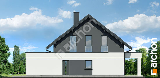 Боковой фасад Дом в дабециях 4 (Г)