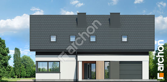 Передній фасад Будинок в дабеціях 4 (Г)