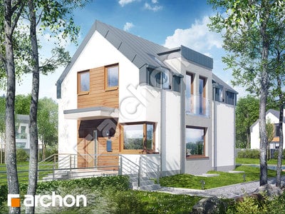 Проєкт будинку ARCHON+ Будинок в подбілах (П) вер.2 