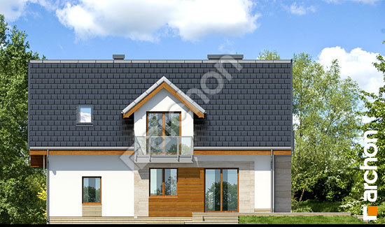 Дворовий фасад Будинок в рододендронах 15 (ПН)