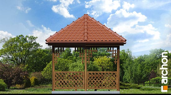 Бочний фасад Альтанка А1