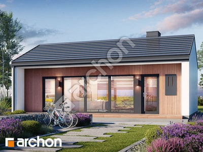 Проект дома ARCHON+ Летний домик над рекой 