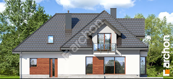 Дворовой фасад Дом в нектаринах 4 (Г2Н)