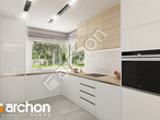 Проект будинку ARCHON+ Будинок в нектаринах 4 (Г2Н) візуалізація кухні 1 від 1