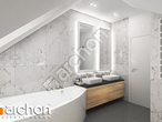 Проект будинку ARCHON+ Будинок в нектаринах 4 (Г2Н) візуалізація ванни (візуалізація 3 від 1)