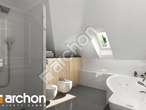 Проект дома ARCHON+ Дом в нектаринах 4 (Г2Н) визуализация ванной (визуализация 3 вид 3)