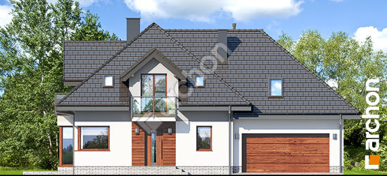 Передній фасад Будинок в нектаринах 4 (Г2Н)