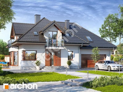 Проект дома ARCHON+ Дом в нектаринах 4 (Г2Н) 