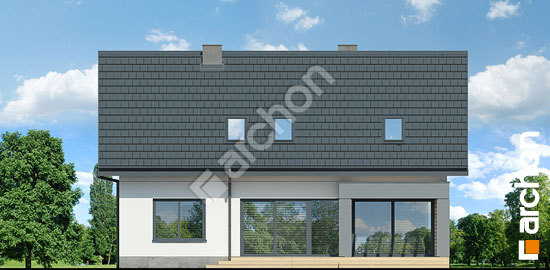 Дворовой фасад Дом в яскерах (Г2)