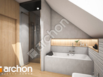 Проект дома ARCHON+ Дом в яскерах (Г2) визуализация ванной (визуализация 3 вид 3)