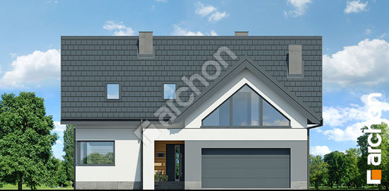 Передній фасад Будинок в яскерах (Г2)