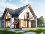 Проект будинку ARCHON+ Будинок під фініковою пальмою (Г2) вер.2 додаткова візуалізація