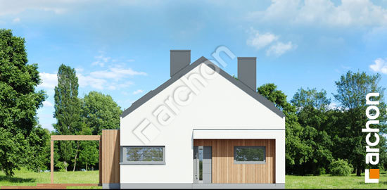 Передній фасад Будинок під сверками 3 вер. 2