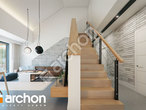 Проект будинку ARCHON+ Будинок під сверками 3 вер. 2 денна зона (візуалізація 1 від 2)