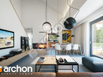 Проект будинку ARCHON+ Будинок під сверками 3 вер. 2 денна зона (візуалізація 1 від 3)