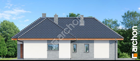 Бочний фасад Будинок в галах 2 (Г)