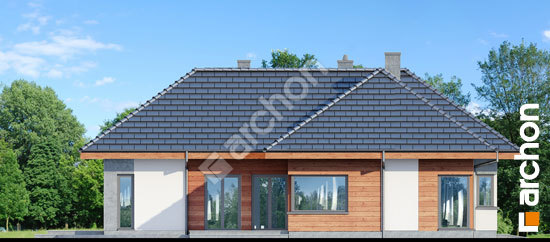 Боковой фасад Дом в галах 2 (Г)