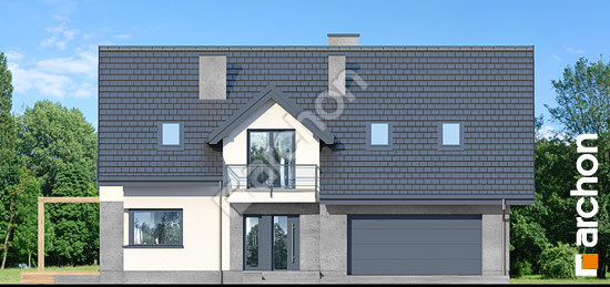 Передній фасад Будинок в рододендронах 15 (Г2Н)