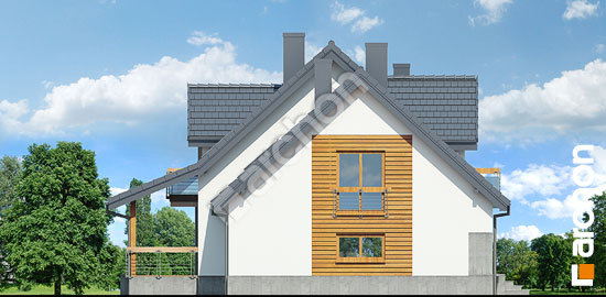 Бочний фасад Будинок в тамариску 10 (Н)