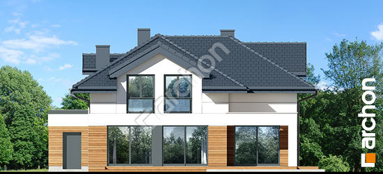 Дворовой фасад Вилла Миранда 5 (Г2)