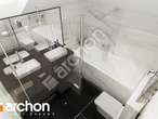 Проект дома ARCHON+ Вилла Миранда 5 (Г2) визуализация ванной (визуализация 3 вид 3)