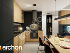 Проект дома ARCHON+ Дом при тракте (Р2С) визуализация кухни 1 вид 1