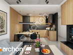 Проект будинку ARCHON+ Будинок при тракті (Р2С) денна зона (візуалізація 1 від 4)