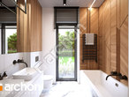 Проект будинку ARCHON+ Будинок в коручках 10 візуалізація ванни (візуалізація 3 від 3)