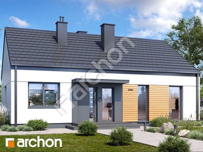 Проєкт будинку ARCHON+ Будинок в коручках 10