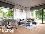Проект дома ARCHON+ Дом в коручках 10 дневная зона (визуализация 1 вид 4)