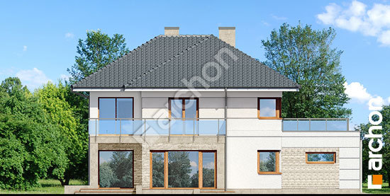 Боковой фасад Вилла Элиза 2 