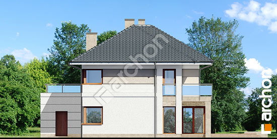 Дворовой фасад Вилла Элиза 2 