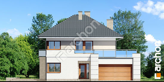 Передний фасад Вилла Элиза 2 